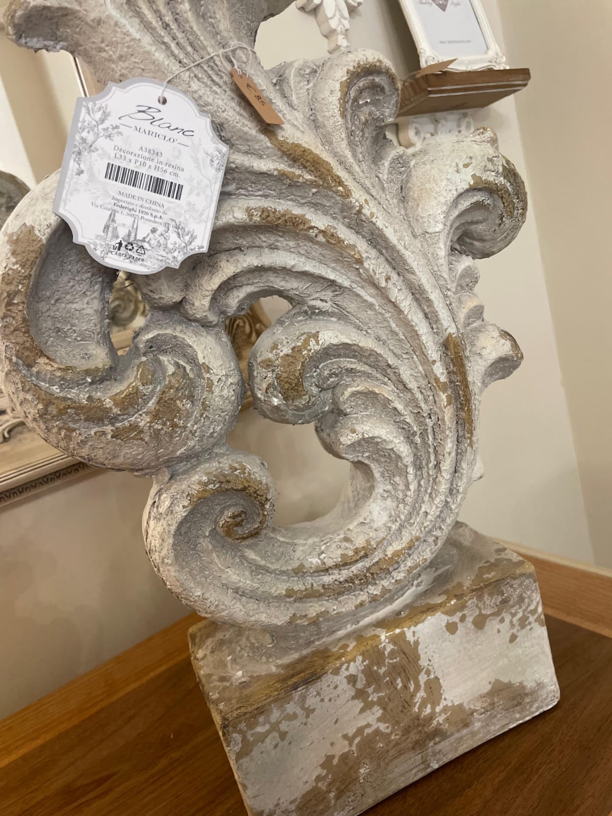 decorazione in resina
