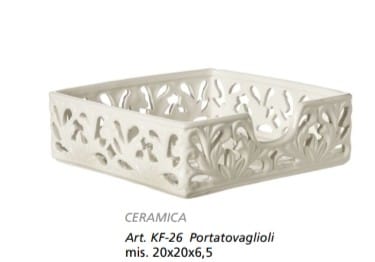 Portatovaglioli traforato
