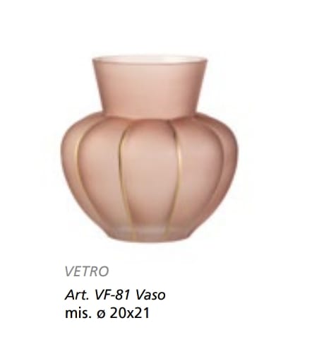 Vaso in vetro