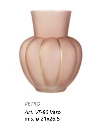 Vaso in vetro